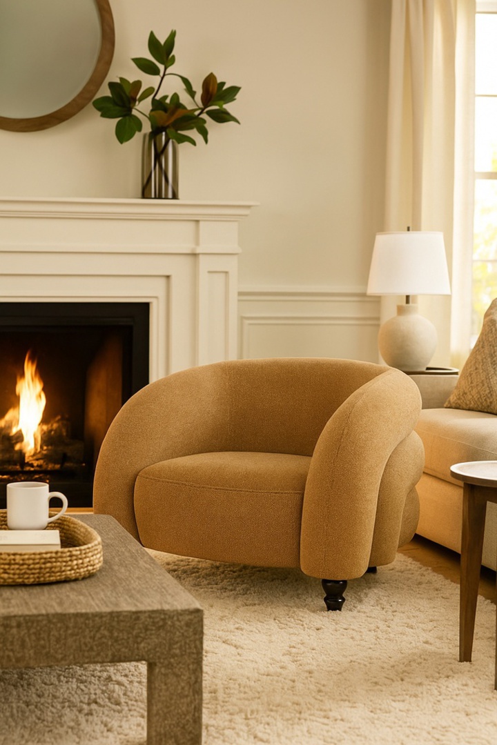 Denver Occasional Chair - Mustard image 4